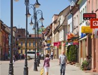 Żorska Starówka, Rynek, widok na ul. Moniuszki, fot. Piotr Komander