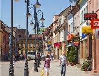 Żorska Starówka, Rynek, widok na ul. Moniuszki, fot. Piotr Komander